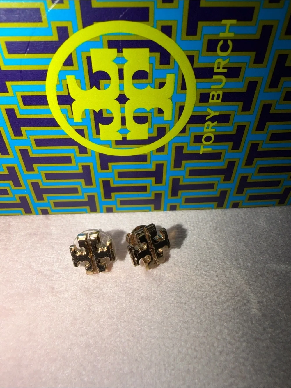 Tory Burch Logo Earrings